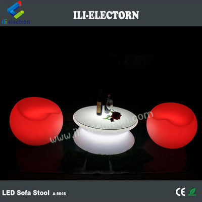 Muti Kleur RGB LED Licht Cocktail Tafel, Waterdicht Verlicht Bar Meubels