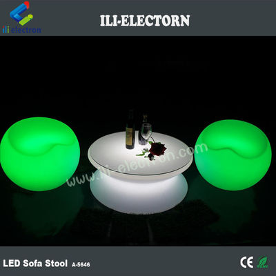 Muti Kleur RGB LED Licht Cocktail Tafel, Waterdicht Verlicht Bar Meubels
