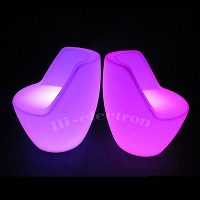 Oplaadbare LED Glow Meubelstoel Waterdicht Voor Evenement Night Club