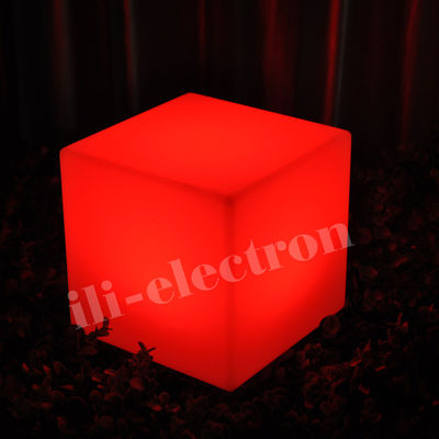 PE-plastic kleurveranderend verlicht Solid LED Glow Cubes