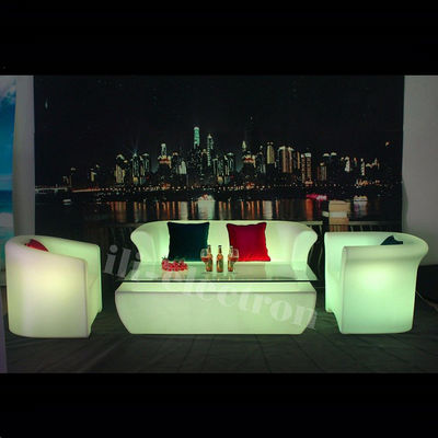 Plastic led sofa sofa lounge sofa te huur