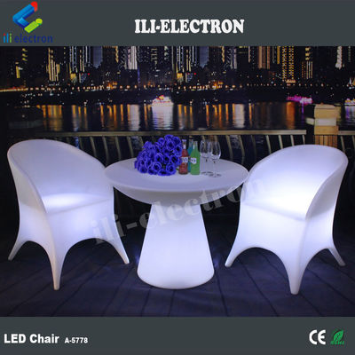 Moderne Glow LED verlichting stoelen 16 kleuren veranderen voor nachtclub bar