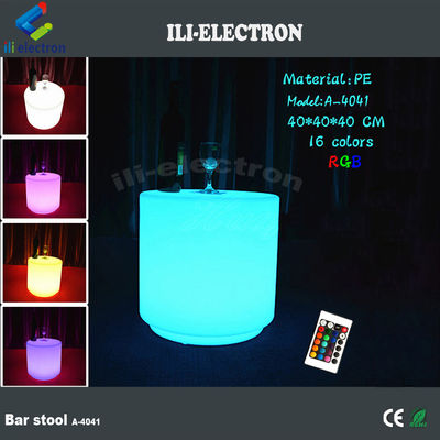 Modern PE Plastic Glow Up Stoel Waterbestendig Voor Buiten