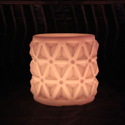 Grappige kunststof LED gloeiende meubels, LED verlichting stoelen voor de kleuterschool