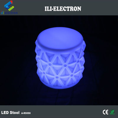 Grappige kunststof LED gloeiende meubels, LED verlichting stoelen voor de kleuterschool