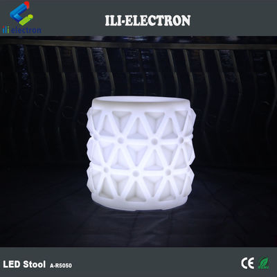 Grappige kunststof LED gloeiende meubels, LED verlichting stoelen voor de kleuterschool