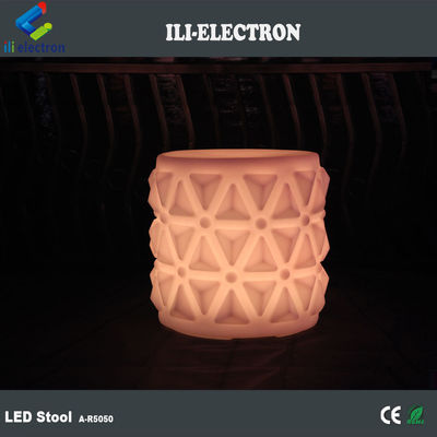 Grappige kunststof LED gloeiende meubels, LED verlichting stoelen voor de kleuterschool