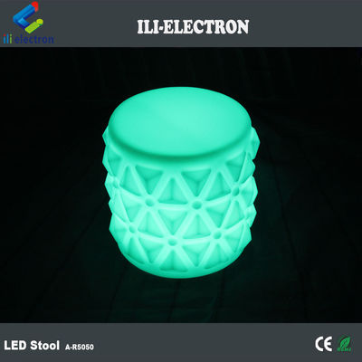 Grappige kunststof LED gloeiende meubels, LED verlichting stoelen voor de kleuterschool