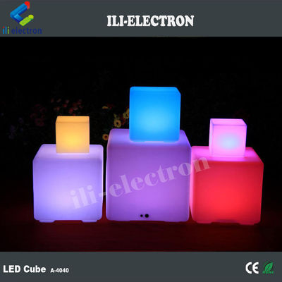 PE-plastic licht 3d led kubus