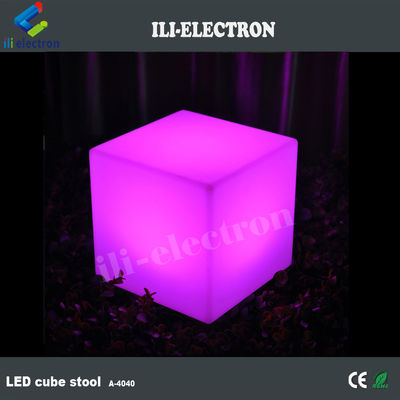 PE-plastic licht 3d led kubus
