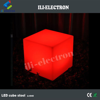 PE-plastic licht 3d led kubus