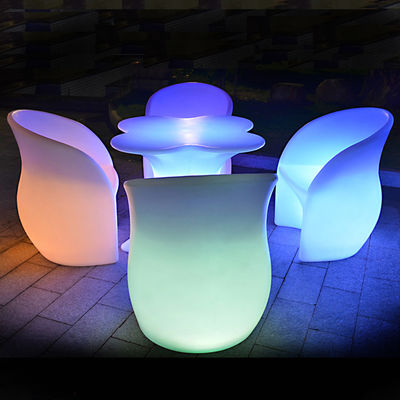 Goedkope bruiloft plastic led bar stoel
