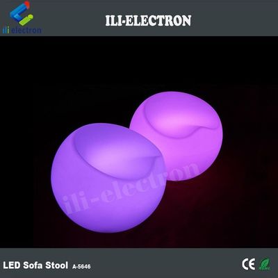 plastic LED barstoel gloeiende kruk