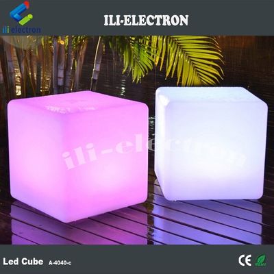 Afstandsbediening Rgb Kleurveranderend Batterij Oplaadbaar Plastic Verlicht Kuublicht
