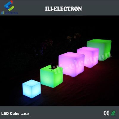 Afstandsbediening Rgb Kleurveranderend Batterij Oplaadbaar Plastic Verlicht Kuublicht