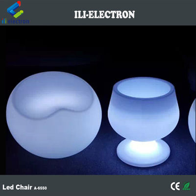 16 kleuren wisselende plastic led appel bar stoel