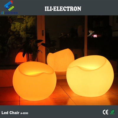 16 kleuren wisselende plastic led appel bar stoel