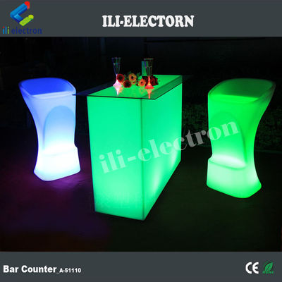Nieuwe ontwerp rechthoekige verlichting partij led licht led cocktail tafel