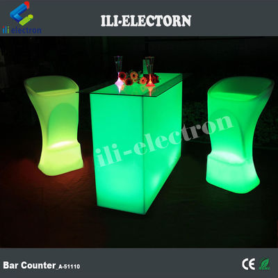 Nieuwe ontwerp rechthoekige verlichting partij led licht led cocktail tafel