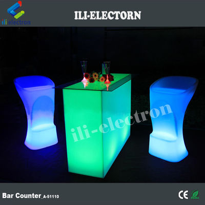 Nieuwe ontwerp rechthoekige verlichting partij led licht led cocktail tafel