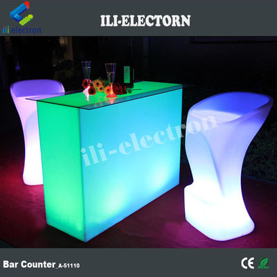 Nieuwe ontwerp rechthoekige verlichting partij led licht led cocktail tafel