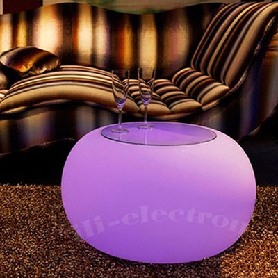 LED-accentlicht tafel Ronde balk Glowing LED Bar Table