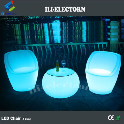 LED-accentlicht tafel Ronde balk Glowing LED Bar Table