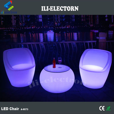 LED-accentlicht tafel Ronde balk Glowing LED Bar Table