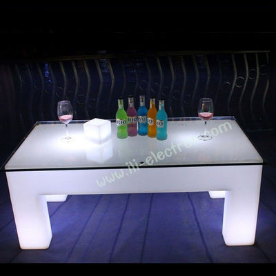 RGB afstandsbediening vierkant led gloeiende tafel voor nachtclub / feest patio / KTV / lobby