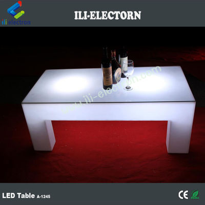 RGB afstandsbediening vierkant led gloeiende tafel voor nachtclub / feest patio / KTV / lobby