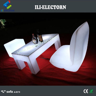 RGB afstandsbediening vierkant led gloeiende tafel voor nachtclub / feest patio / KTV / lobby