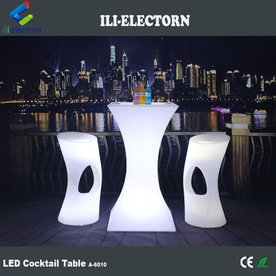 Warme verkoop Moderne feestelijke evenementen en bar Gebruikte afstandsbediening kleurveranderende decoratieve LED vierkant cocktailtafel