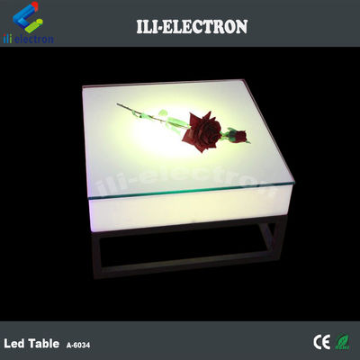 RGB kleurrijke moderne ontwerpen verlichte led tafel voor nachtclub
