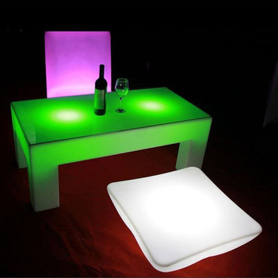 16 kleuren wisselende afstandsbediening led gloeiende tafel