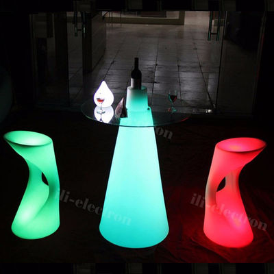 Glowing bar tafels led cocktail tafel
