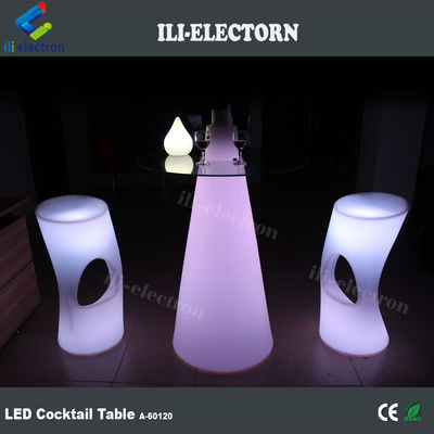 Glowing bar tafels led cocktail tafel