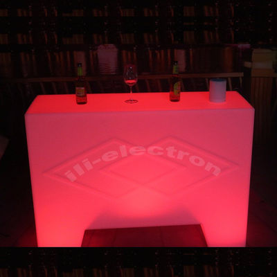 Kleurveranderend Plastic Led Draagbare Bartafel Infarad Afstandsbediening