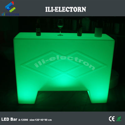 Kleurveranderend Plastic Led Draagbare Bartafel Infarad Afstandsbediening