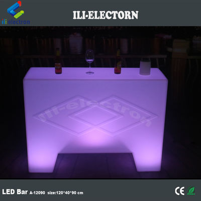 Kleurveranderend Plastic Led Draagbare Bartafel Infarad Afstandsbediening