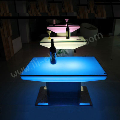 LED-meubilair Plastic gloeiende bartafel voor hotelvilla