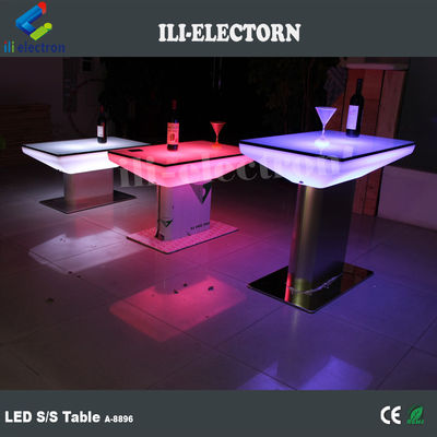LED-meubilair Plastic gloeiende bartafel voor hotelvilla