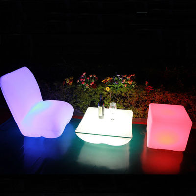 draagbare buiten terras vierkante mini-verlichting tafel
