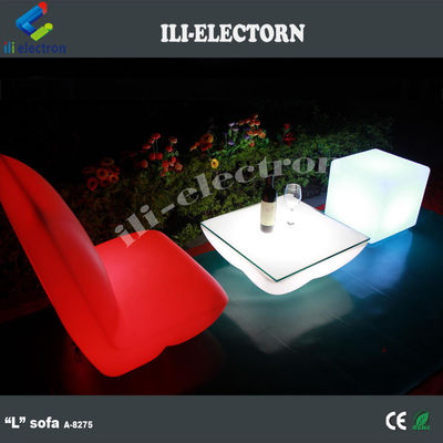 draagbare buiten terras vierkante mini-verlichting tafel