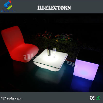 draagbare buiten terras vierkante mini-verlichting tafel