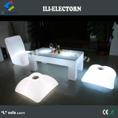 draagbare buiten terras vierkante mini-verlichting tafel