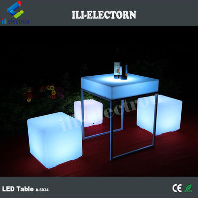 Buitenmeubilair met LED-verlichting