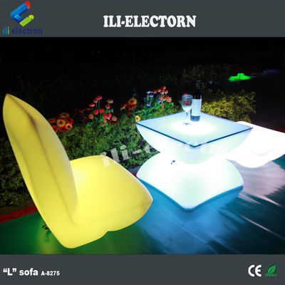 lichtgevende LED bartafel geleid plastic hotel salontafel