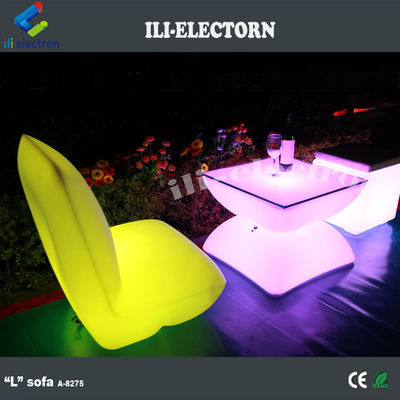 lichtgevende LED bartafel geleid plastic hotel salontafel