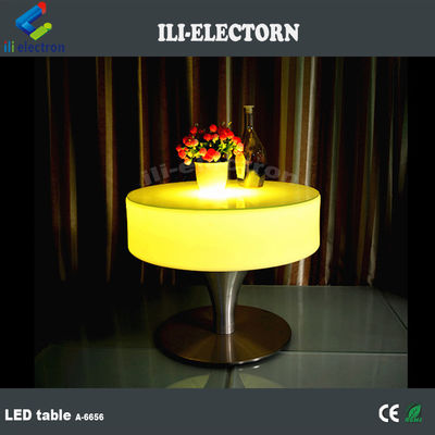 Plastic LED Light Cocktail Table, Light Up Bar Table 16 kleuren veranderen OEM