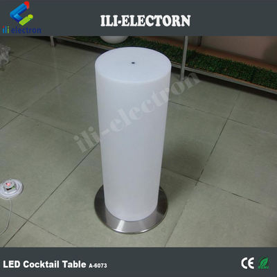 glazen tafeltop verlicht bartafel led cocktailtafel